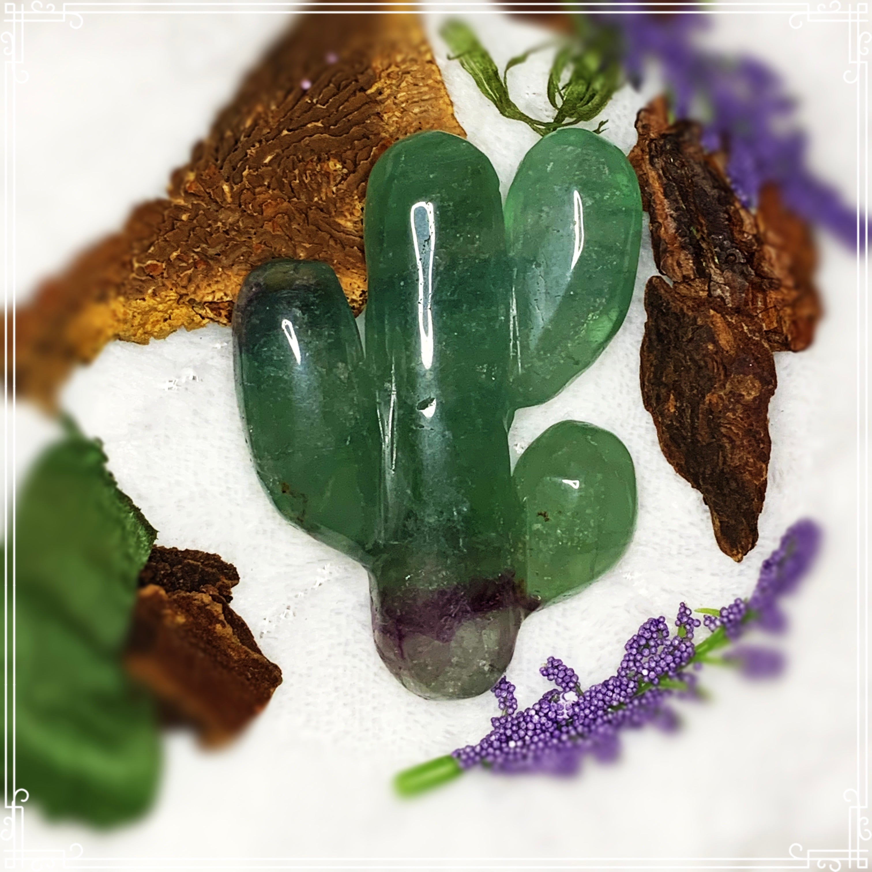 Fluorite Cactus