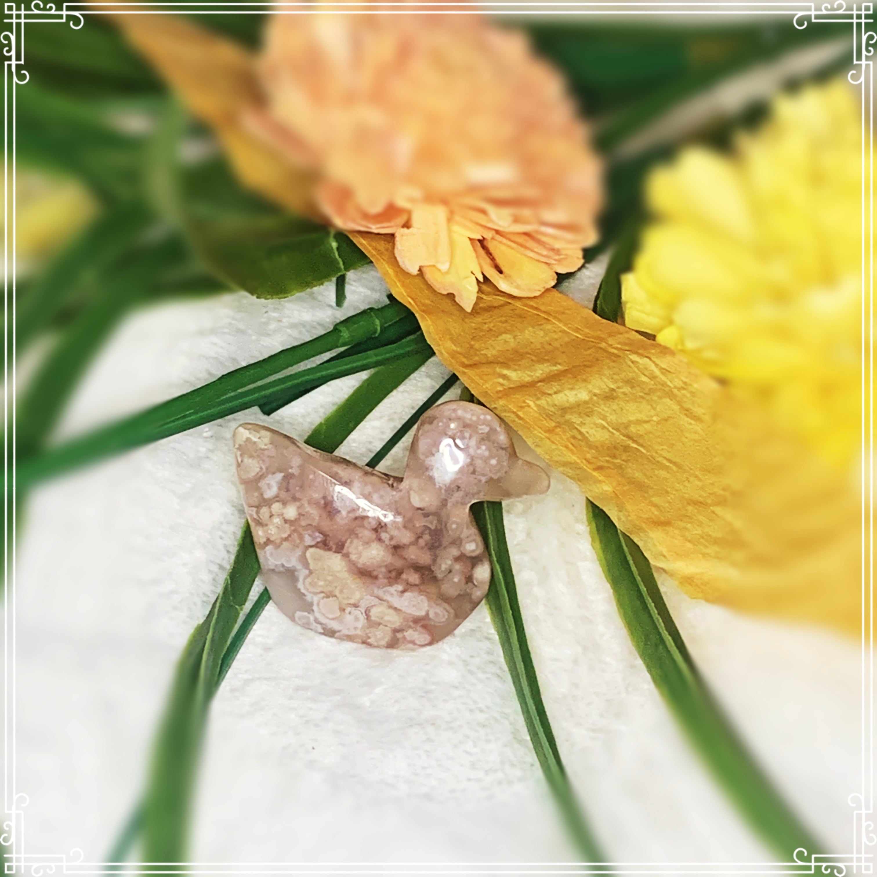 Flower Agate Duck